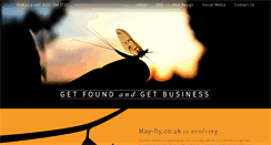 Desktop Screenshot of may-fly.co.uk