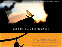 Tablet Screenshot of may-fly.co.uk
